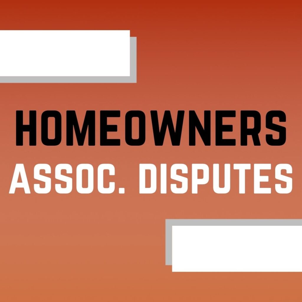 HOA Attorneys for Homeowners Dallas Texas