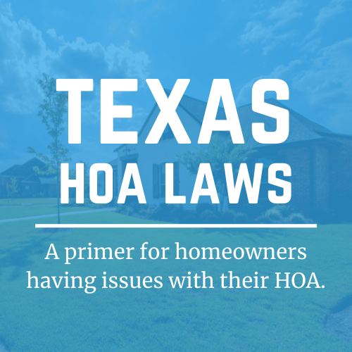 texas hoa laws